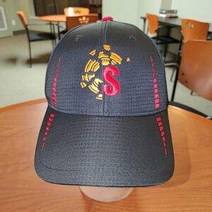 Coach First Targets Hit Shakopee Trap Team Embroidered Logo Strap-on Cap Hat
